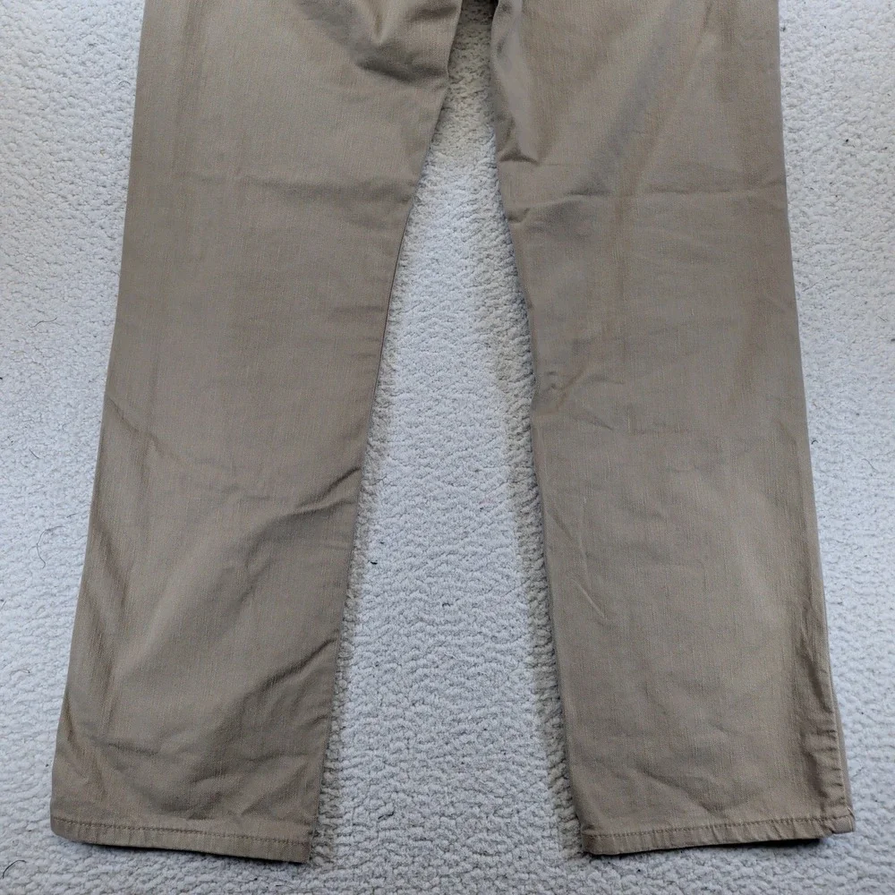 Levis‎ 514 Straight Fit Khaki Tan Twill Pants Mens 36x32 Casual Cotton